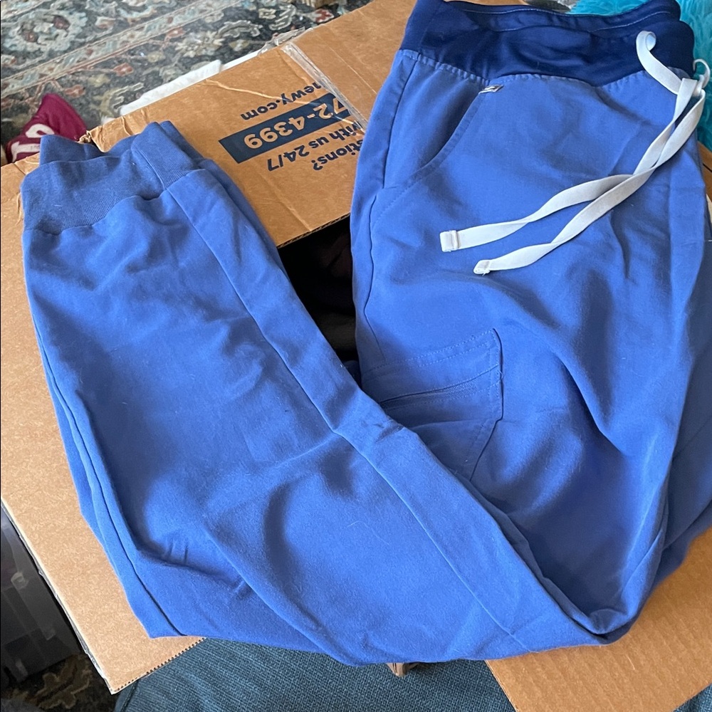 Figs Women's Denim Blue Pants